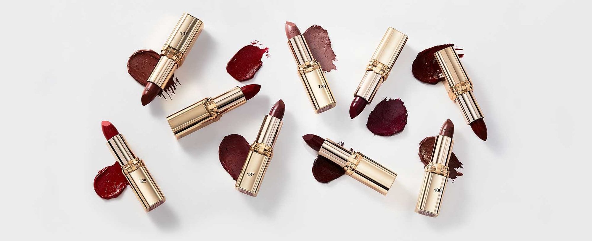 Loreal Paris Article Colour Riche Satin Lipstick Swatches 9 Shades D