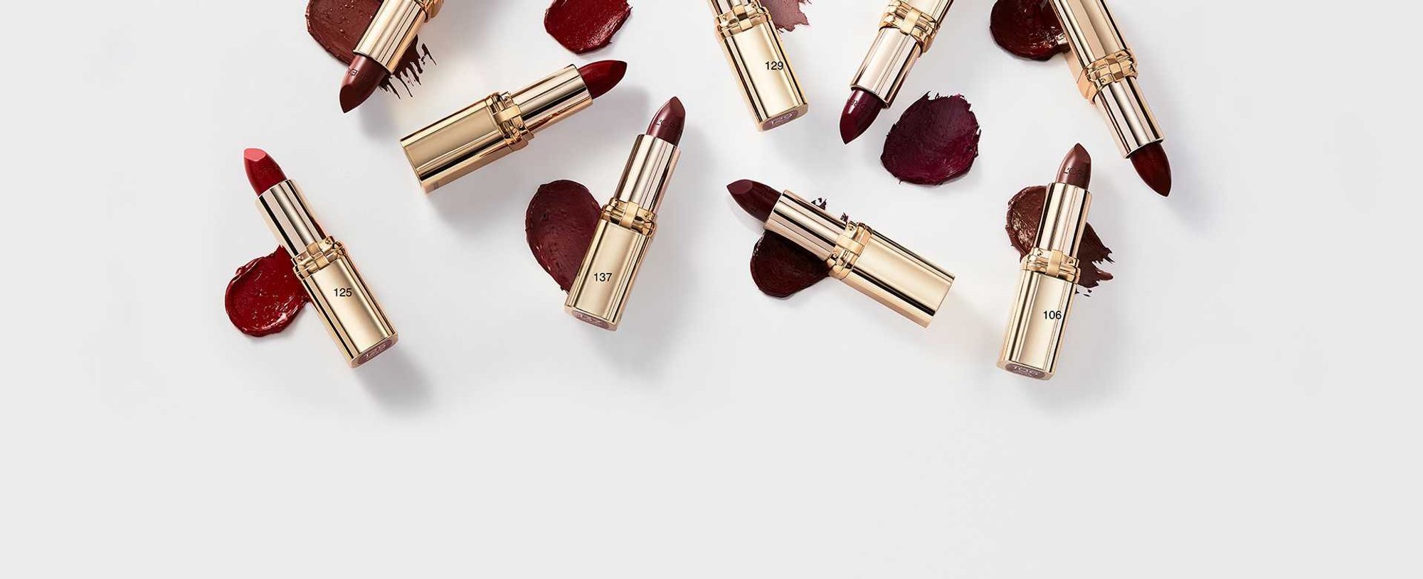 Loreal Paris Article Colour Riche Satin Lipstick Swatches 9 Shades D