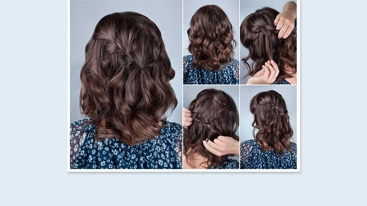 10 EASY HAIRSTYLES FOR SHORT HAIR | CHLOE BROWN - YouTube