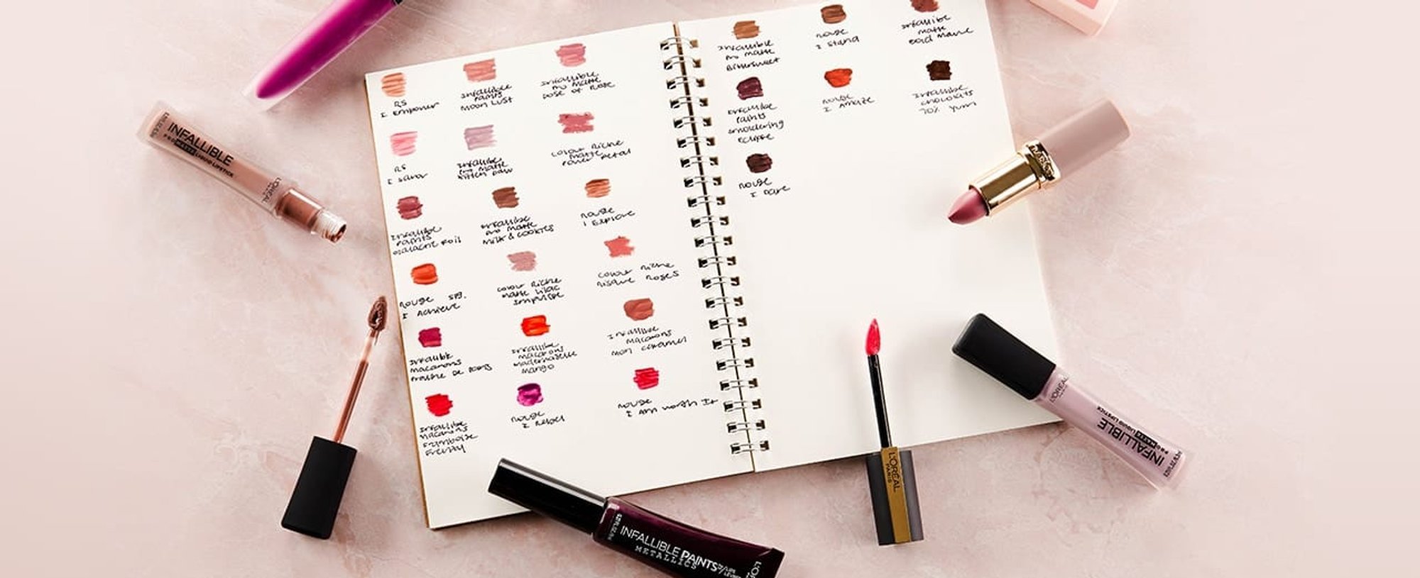 Loreal Paris BMAG Article How To Make A Diy Makeup Swatch Book D