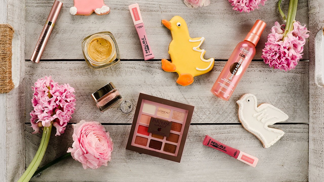Loreal Paris Article 7 Makeup Themed Easter Basket Ideas for Beauty Lovers D