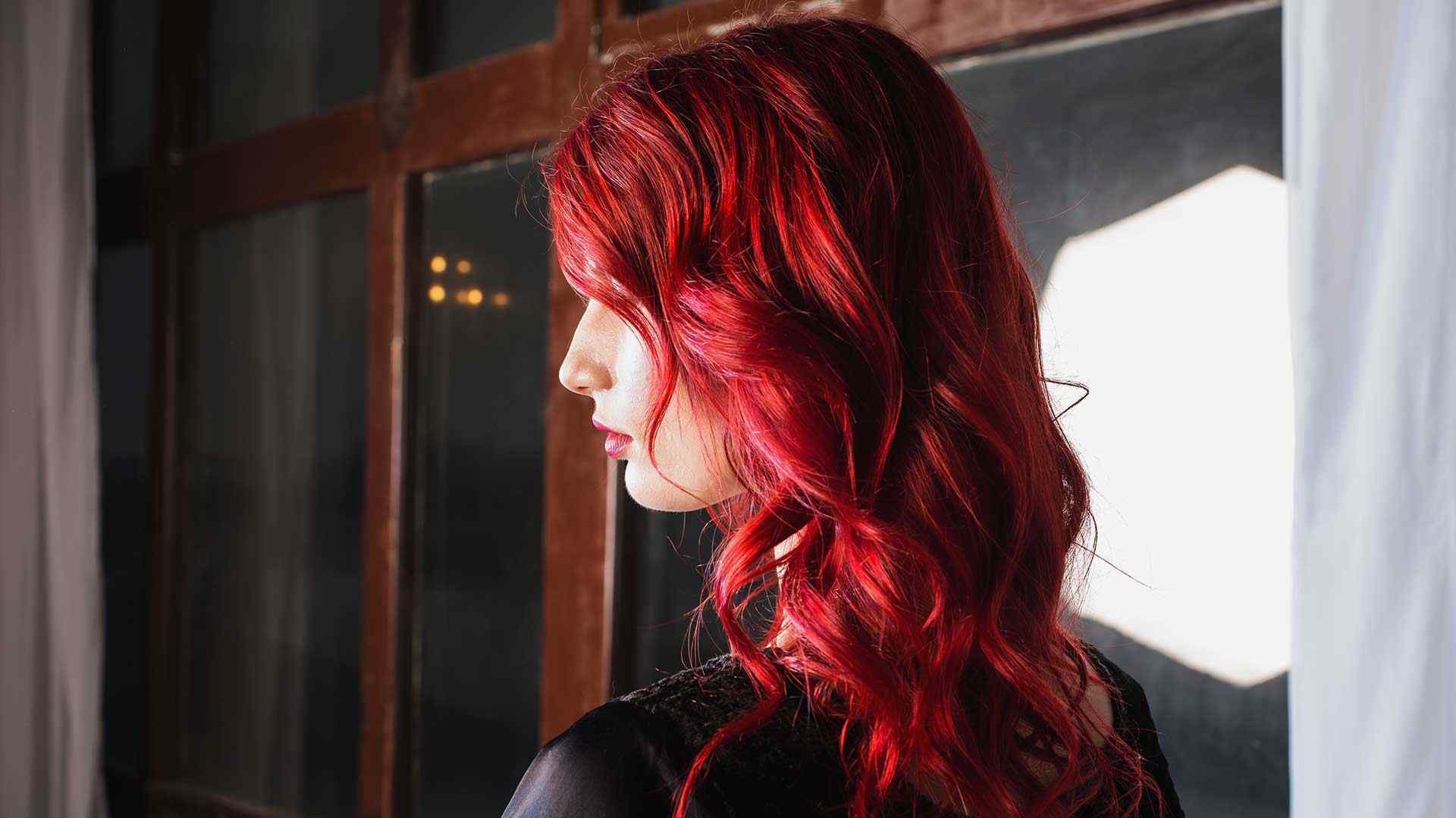 red velvet hair color