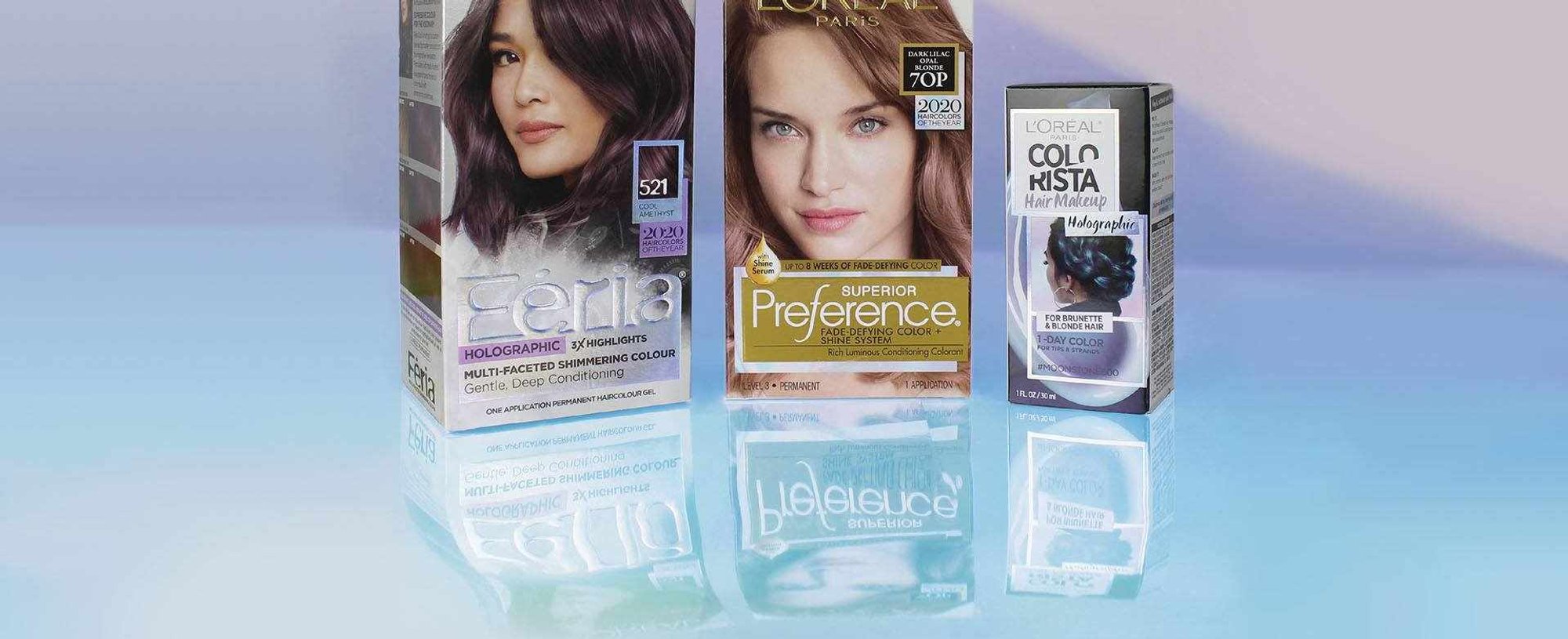 Holographic Hues: Prismatic Hair Colors