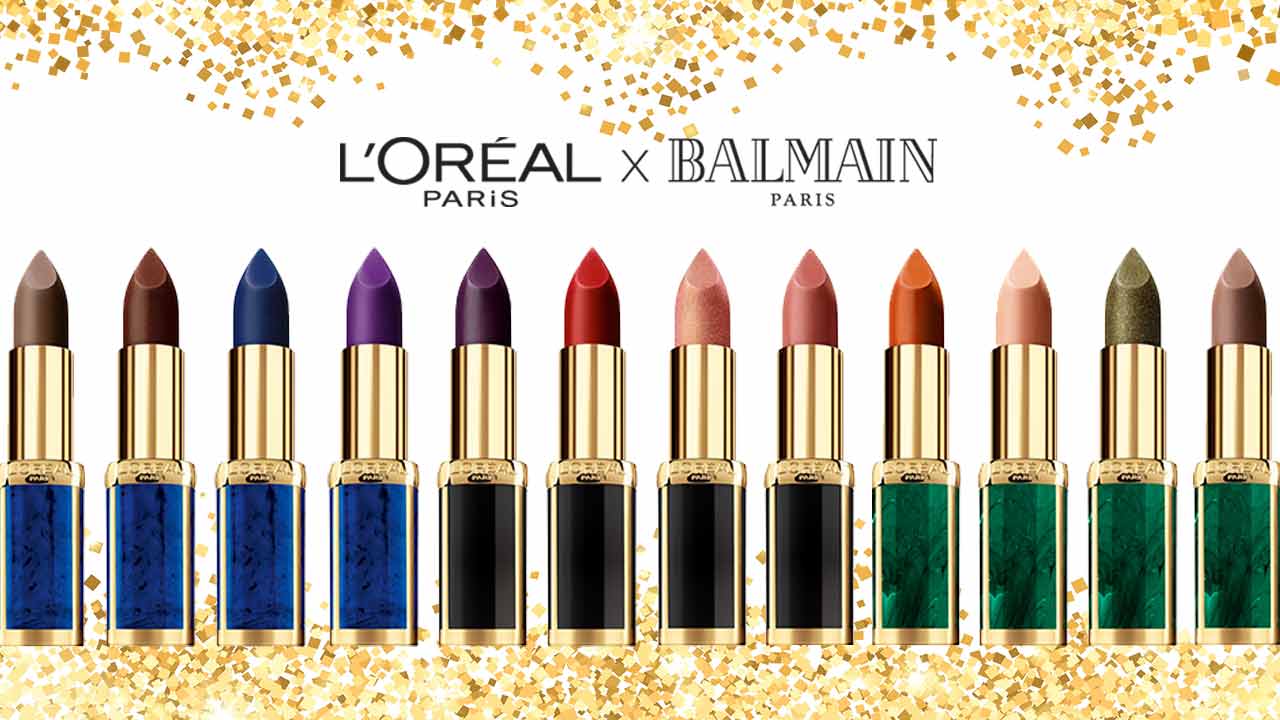 Fashion Meets Beauty: Our L'Oréal x Balmain Lipstick Collection - L'Oréal Paris