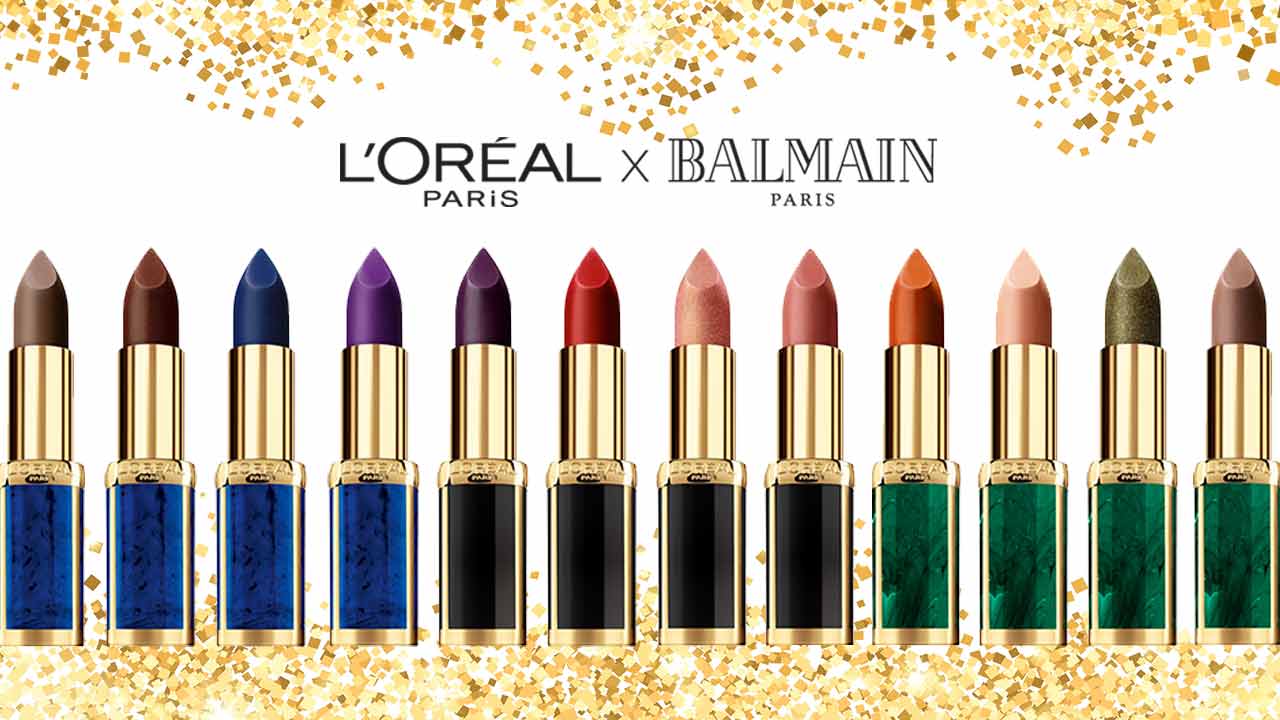 Loreal Paris BMAG Article Fashion Meets Beauty Our Balmain X Loreal Paris Lipstick Collection D New