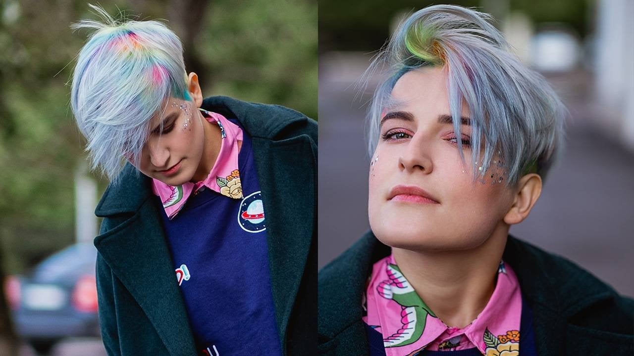 The Meaning Behind This Rainbow Hair Will Bring Tears to Your Eyes  Allure