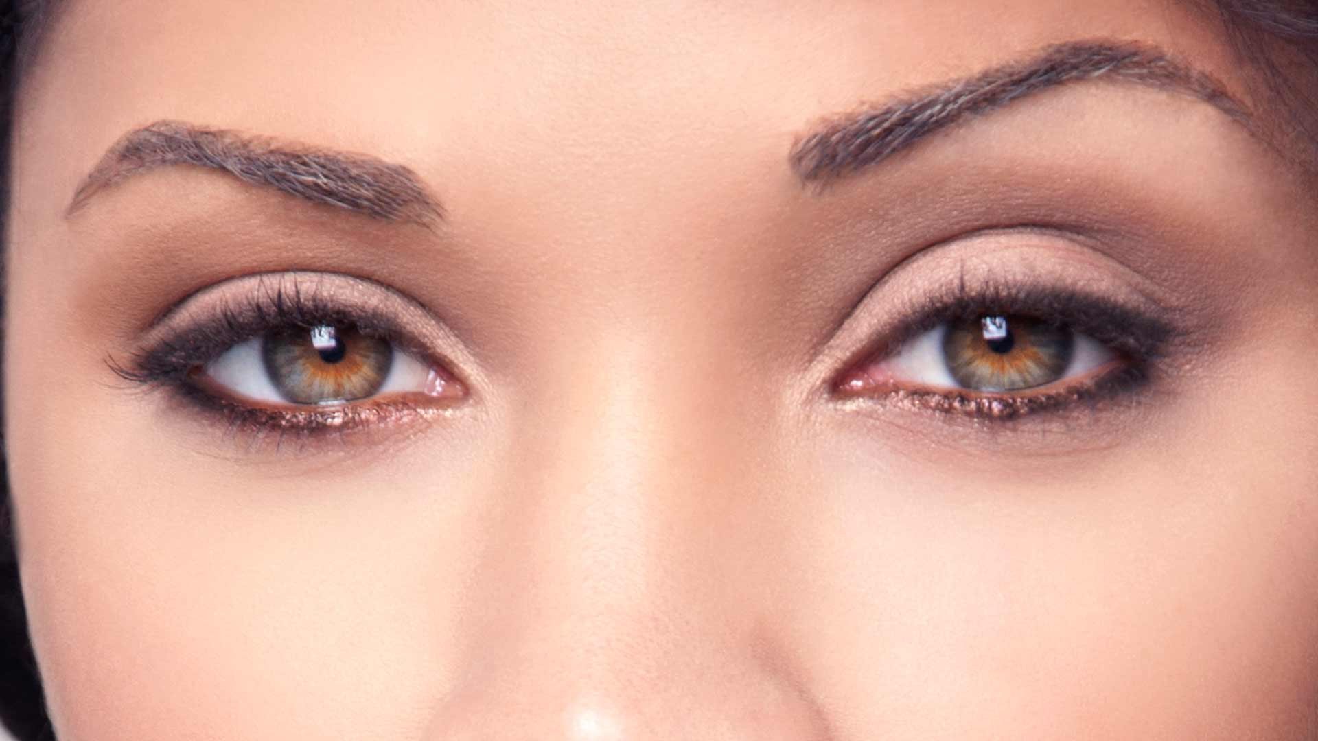 Matte store makeup look