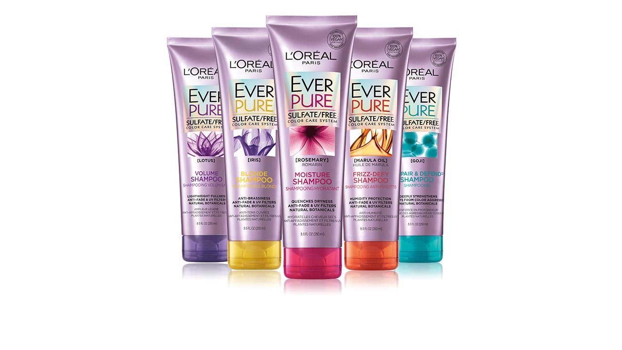2. "L'Oreal Paris EverPure Sulfate-Free Brass Toning Purple Shampoo" at Sally Beauty - wide 1