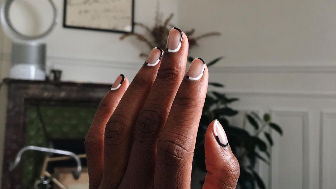 How To: Easy White Nails with Diamonds Nail Art DIY For Beginners  (Photos+Video) - Jane Fashion Travels
