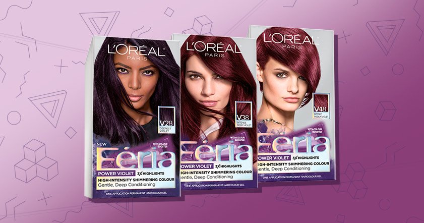 Loreal Paris BMAG Slideshow How To Get A Bold Purple Hair Color SLIDE 2