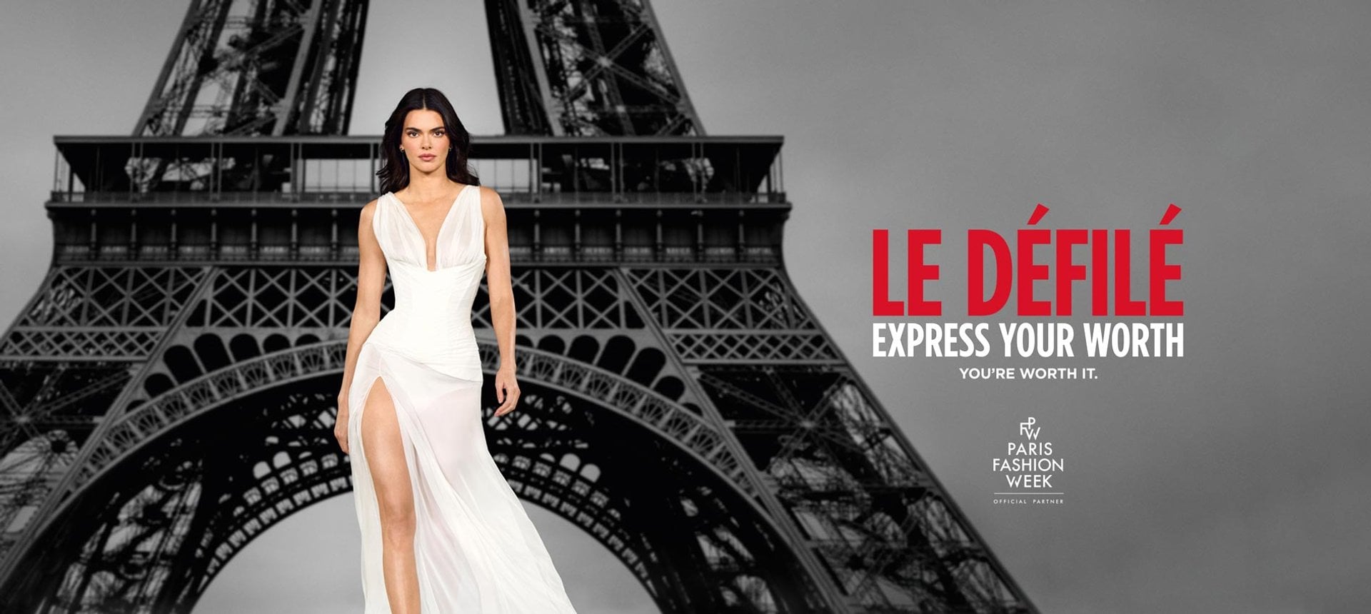 Official image for L’Oréal Paris official partner of Paris Fashion Week 2026