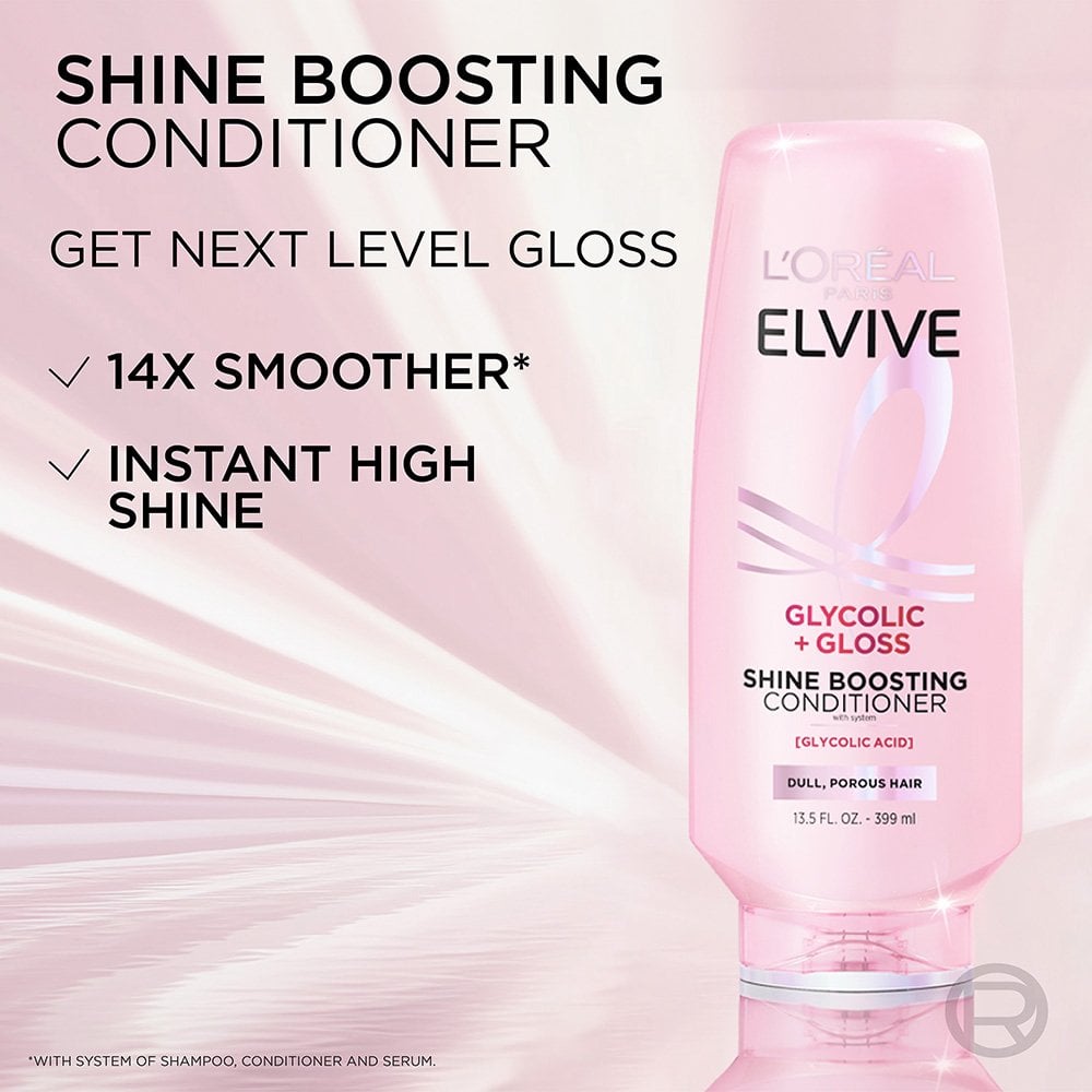 Elvive Glycolic Gloss Shine Boosting Conditioner - L’Oréal Paris