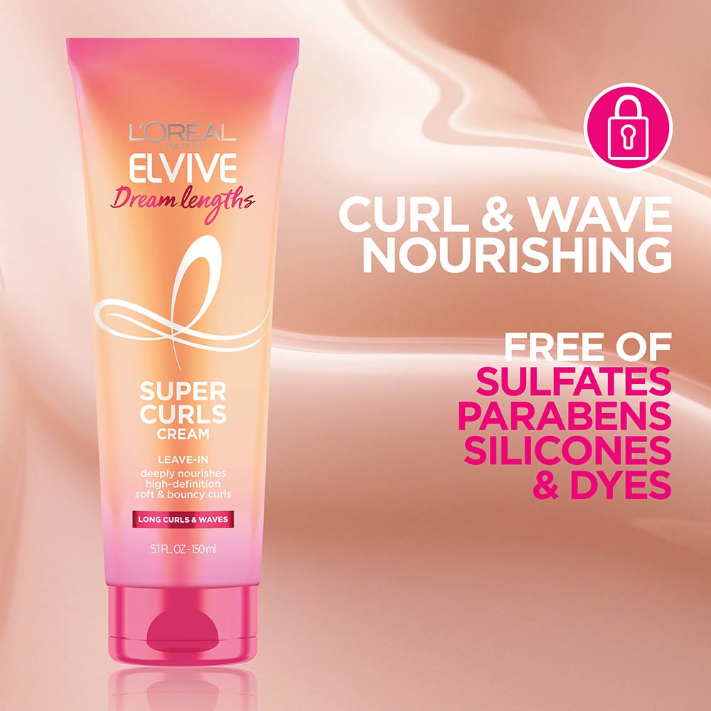 Elvive Dream Lengths Super Curls LeaveIn Cream L'Oréal Paris