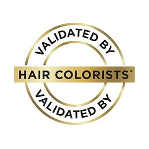 Validated by Hair Colorists Seal