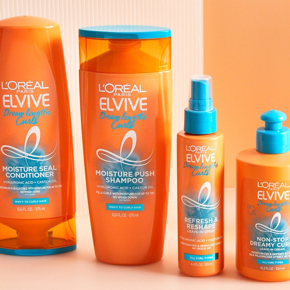 Elvive Dream Lengths Curls Moisture Push Shampoo L'Oréal Paris