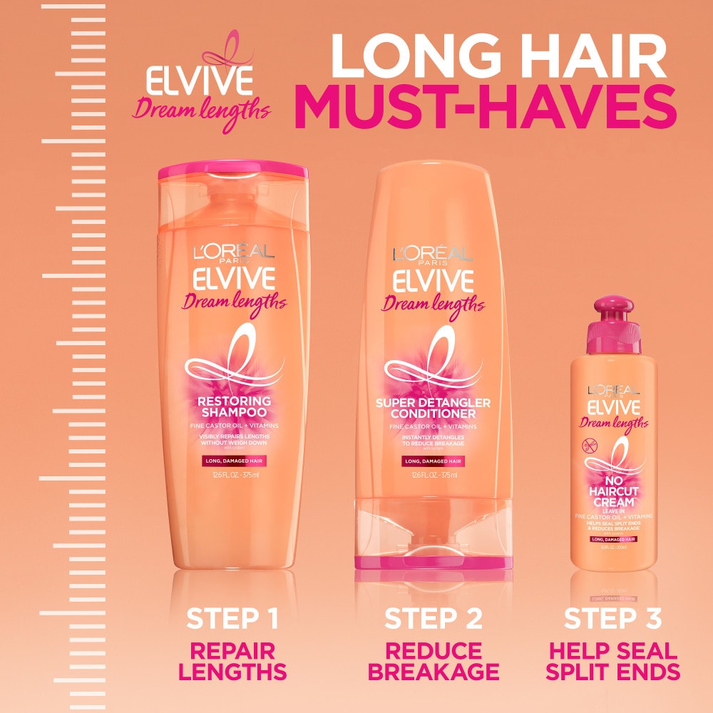 Elvive Dream Lengths Shampoo for Long, Damaged Hair L’Oréal Paris