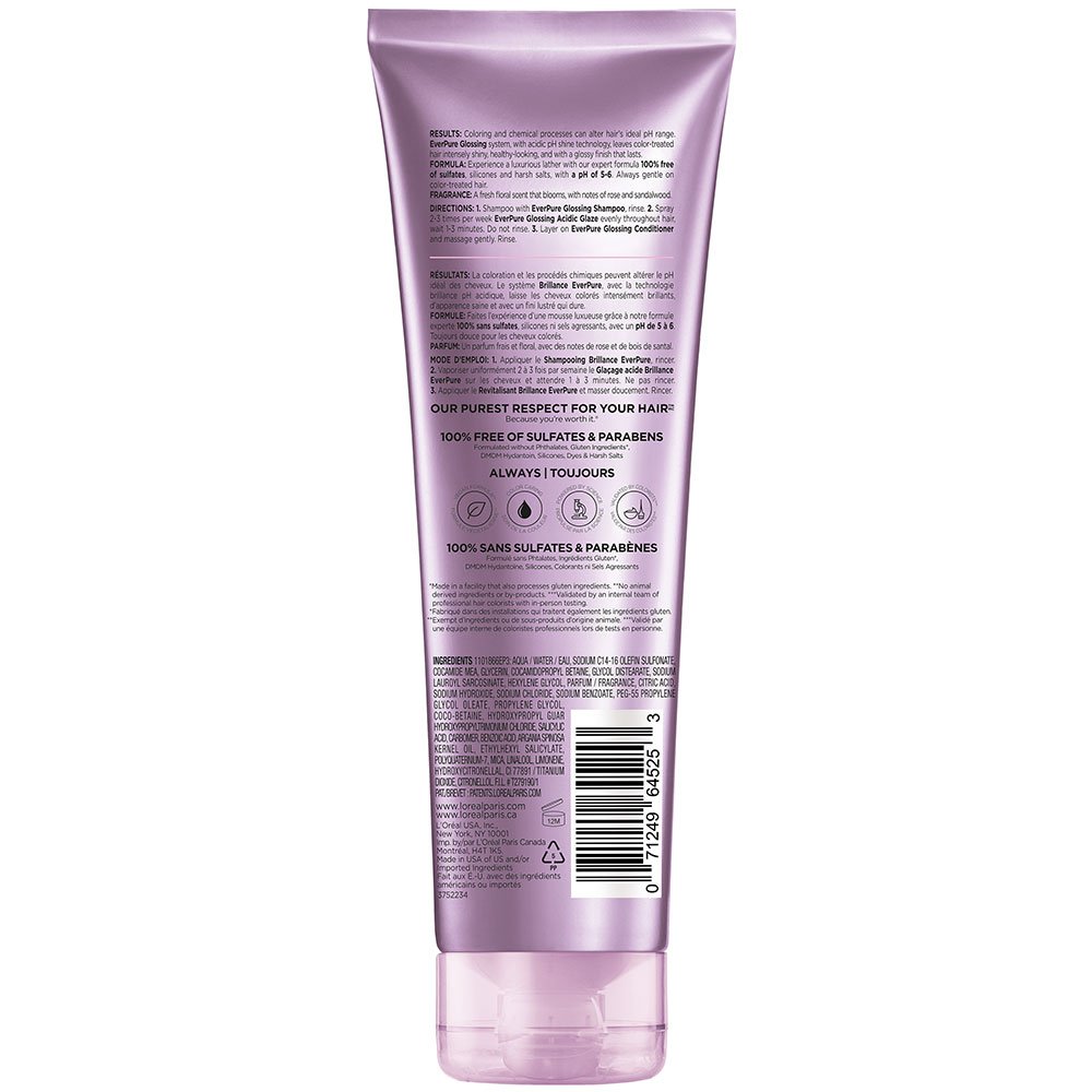 EverPure SulfateFree pH Balanced Glossing Shampoo L'Oréal Paris