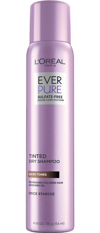 LOreal Haircare Ever Tinted Dry Shampoo Dark Front