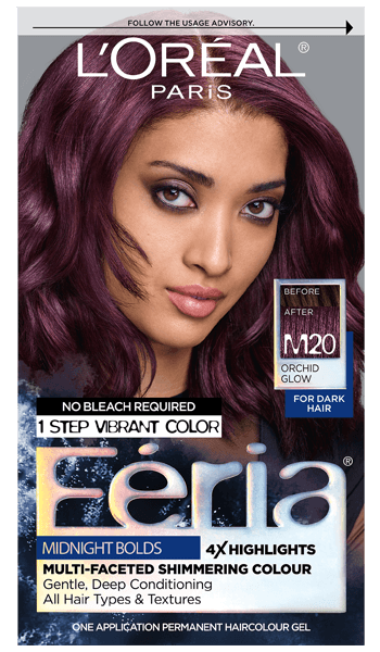 Feria Midnight Bolds Vibrant Hair Color - L'Oréal Paris