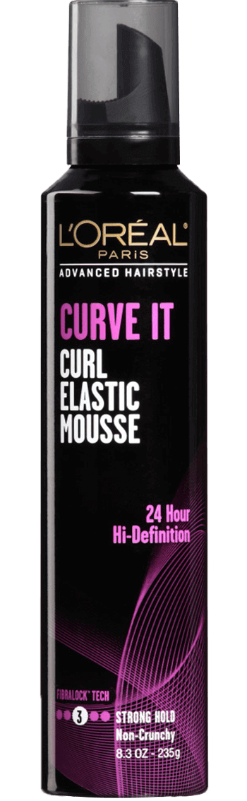 Advanced Hairstyle Curve It Elastic Curl Hair Mousse – L'Oreal Paris