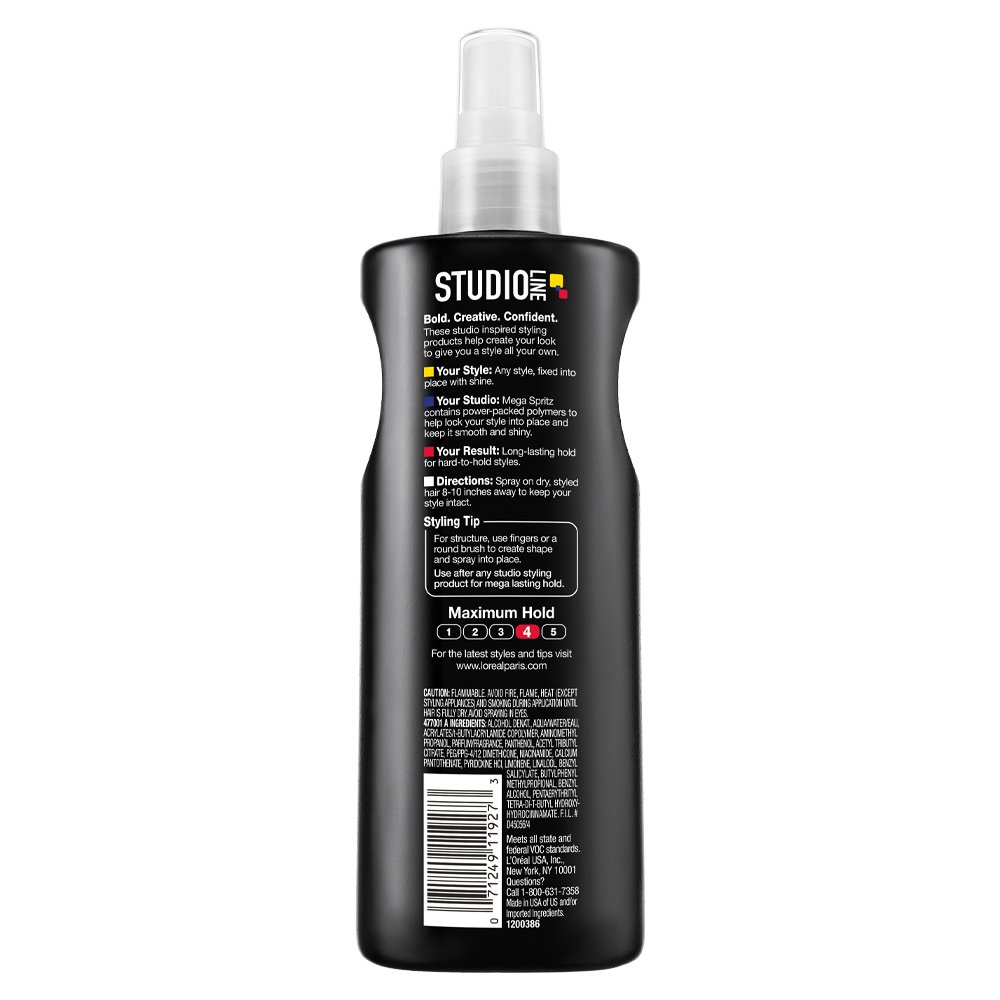 Studio Line Mega Spritz Hair Styling Hairspray L'Oreal Paris