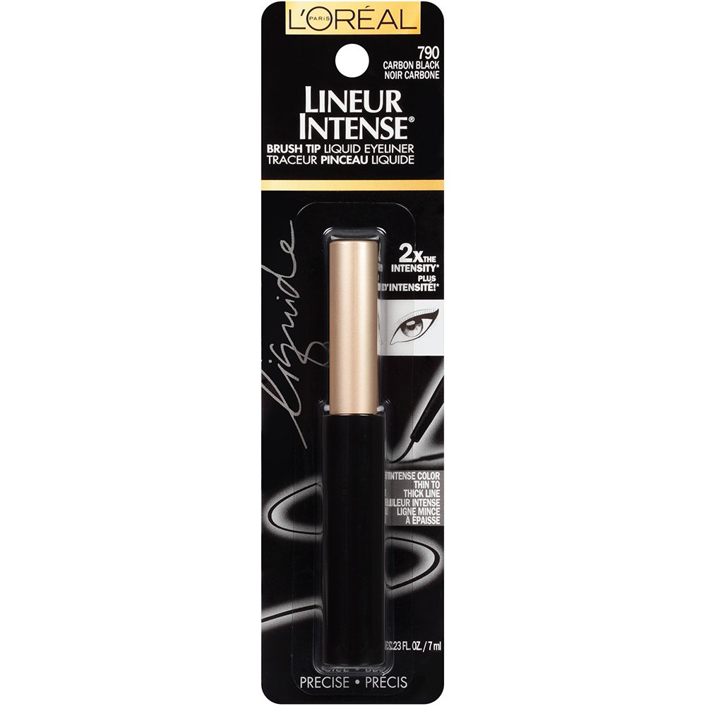 Lineur Intense Brush Tip Liquid Eyeliner Eye Makeup L'Oréal Paris