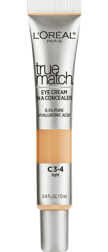 Face Makeup Eye Cream in a Concealer, 0.5% hyaluronic acid - L'Oréal Paris