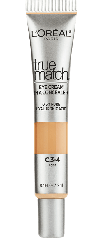 Face Makeup Eye Cream in a Concealer, 0.5% hyaluronic acid - L'Oréal Paris