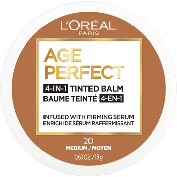 LOreal Makeup Face Age Perfect Miracle Tinted Balm Medium 20 Primary