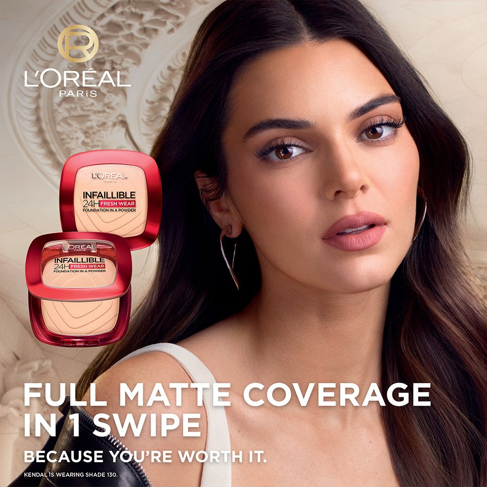 Infallible 24H Fresh Wear Powder Foundation L Oreal Paris