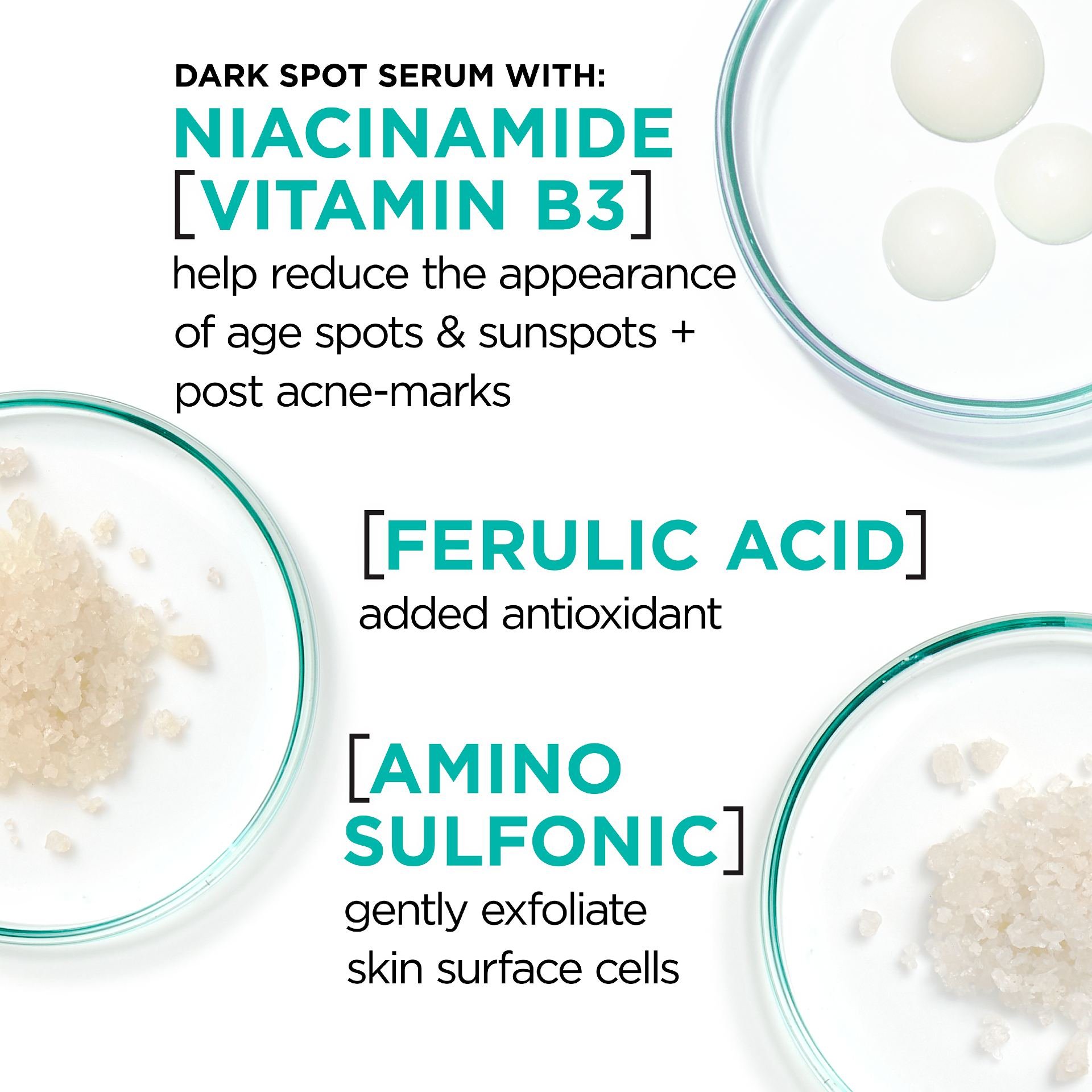 Bright Reveal 12 [Niacinamide + Amino Sulfonic + Ferulic Acid] Dark