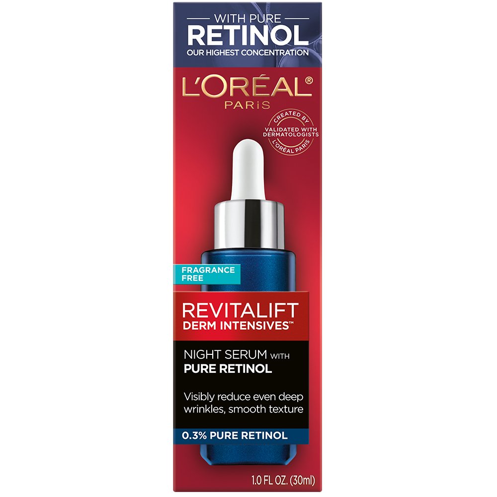 Revitalift Derm Intensives Night Serum, 0.3 Retinol L'Oréal Paris