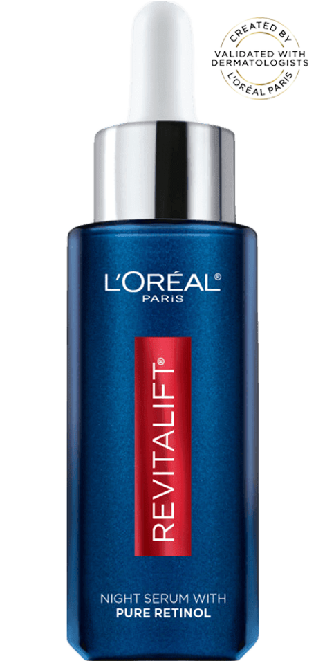 Wasserette Winderig verkoopplan Revitalift Derm Intensives Night Serum, 0.3% Retinol - L'Oréal Paris