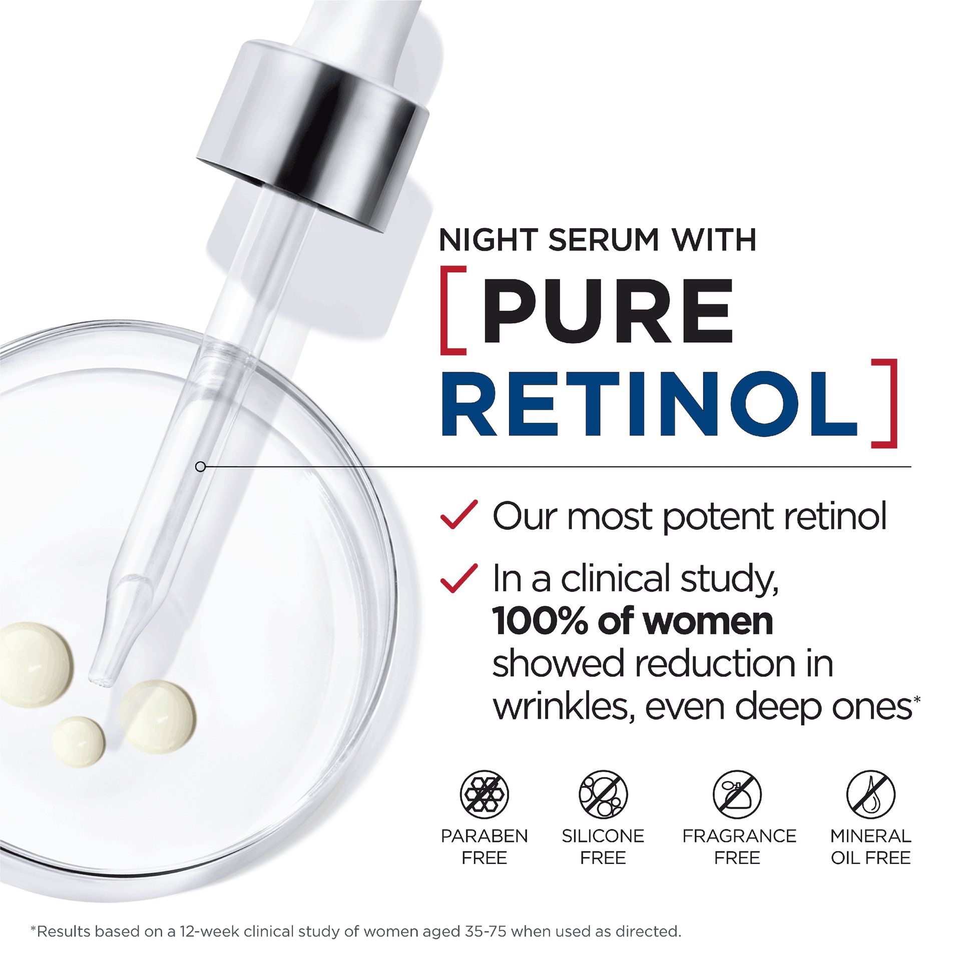 Revitalift Derm Intensives Night Serum, 0.3 Retinol L'Oréal Paris