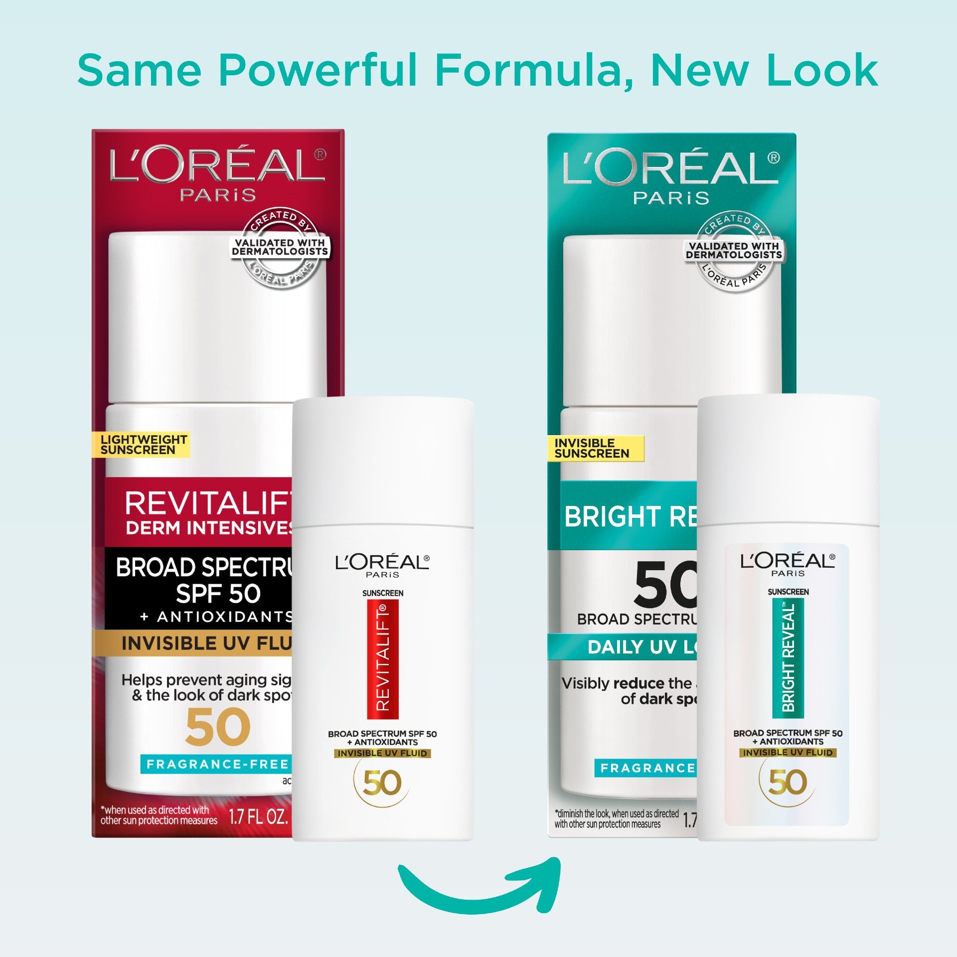 Bright Reveal SPF 50 Daily UV Lotion L'Oréal Paris