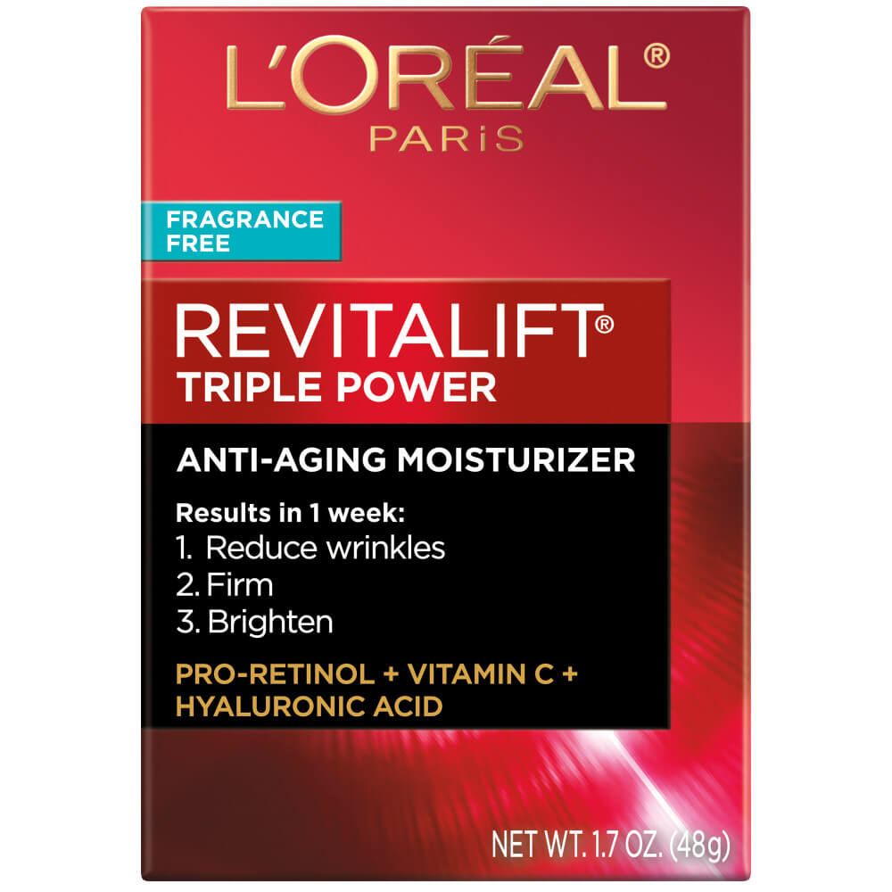 L Oreal Revitalift Moisturizer Ingredients Revitalift Triple Power Anti-Aging Moisturizer - L’Oréal Paris