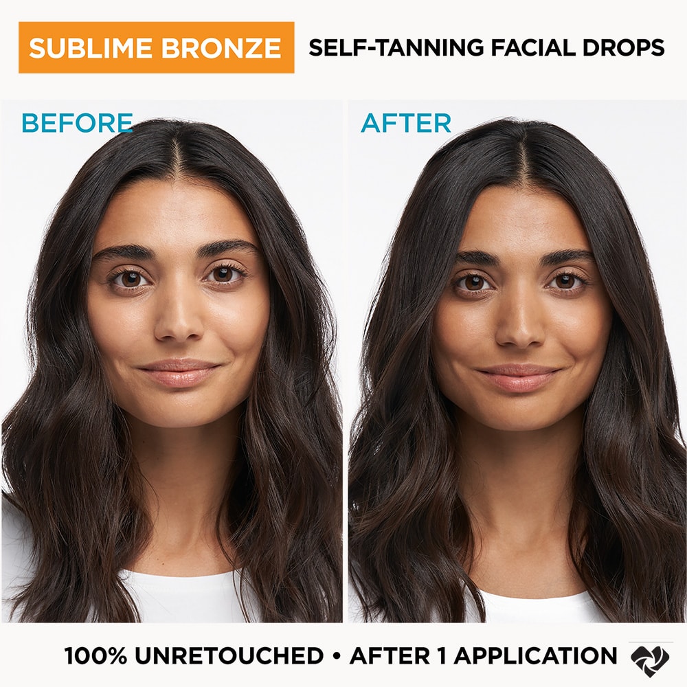 L'Oréal Paris Sublime Bronze Self Tanning Drops – 1 Ml Mit Hyaluronsäure | Parfümfrei, Für Gesicht & Hals